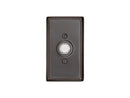 Emtek 2403 Doorbell Button with Rectangular Rosette