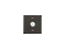 Emtek 2425 Sandcast Bronze Doorbell Button with
