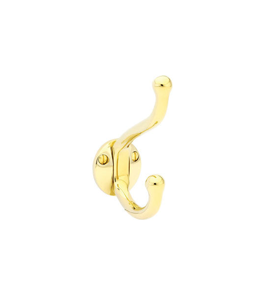 Emtek 2606 Traditional Brass Robe Hook