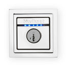 Kwikset 925KEVO2CNT Second Generation Kevo Bluetooth Enabled Contemporary Deadbolt SmartKey with RCAL Latch and RCS Strike