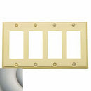 Baldwin 4742 Quadruple Rocker Beveled Switch Plate