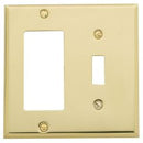 Baldwin 4743 Single Rocker and Toggle Beveled Switch Plate