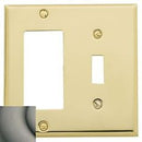 Baldwin 4743 Single Rocker and Toggle Beveled Switch Plate
