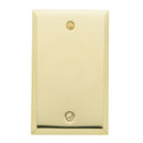 Baldwin 4750 Blank Beveled Switch Plate