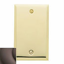 Baldwin 4750 Blank Beveled Switch Plate