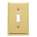 Baldwin 4751 Single Toggle Beveled Switch Plate