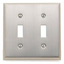 Baldwin 4761 Double Toggle Beveled Switch Plate