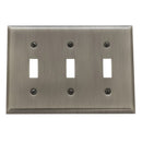 Baldwin 4770 Triple Toggle Beveled Switch Plate