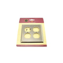 Baldwin 4771 Double Outlet Beveled Switch Plate