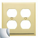 Baldwin 4771 Double Outlet Beveled Switch Plate