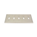 Baldwin 4775 5 Toggle Beveled Switch Plate