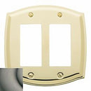 Baldwin 4787151 Double Rocker Colonial Switch Plate
