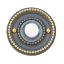 Baldwin 4850 Beaded Round Bell Button