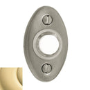 Baldwin 4852 2" Oval Bell Button