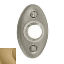 Baldwin 4852 2" Oval Bell Button