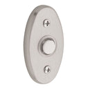 Baldwin 4858 3" Oval Bell Button