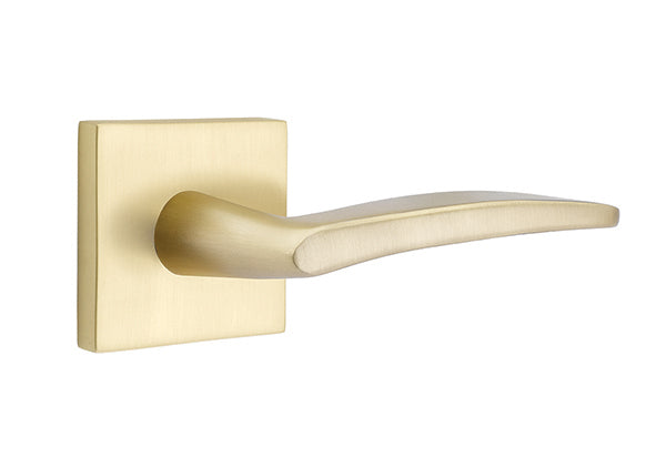 Emtek Poseidon Lever Concealed Screws With Square Rosette