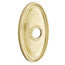 Emtek Transitional Brass Single Hook with Oval Rosette