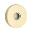 Emtek 2809 Modern Brass Double Hook with Brass Disk Rosette