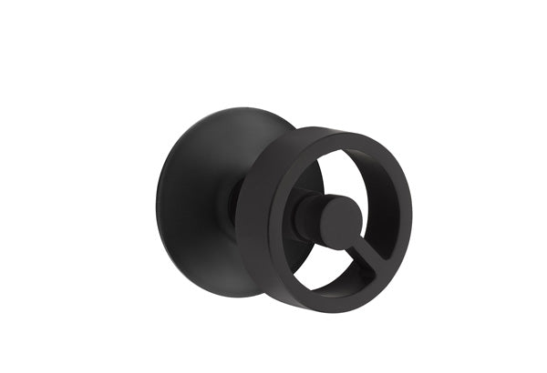 Emtek Concealed Screws Spoke Knob, Modern Rosette