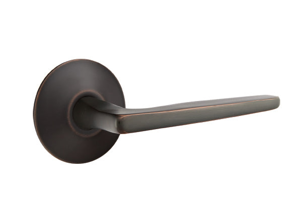 Emtek Hermes Lever Concealed Screws With Modern Rosette