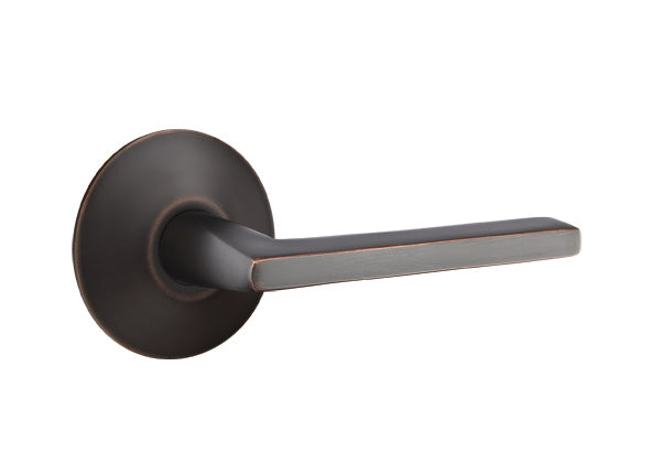 Emtek Helios Lever Concealed Screws With Modern Rosette