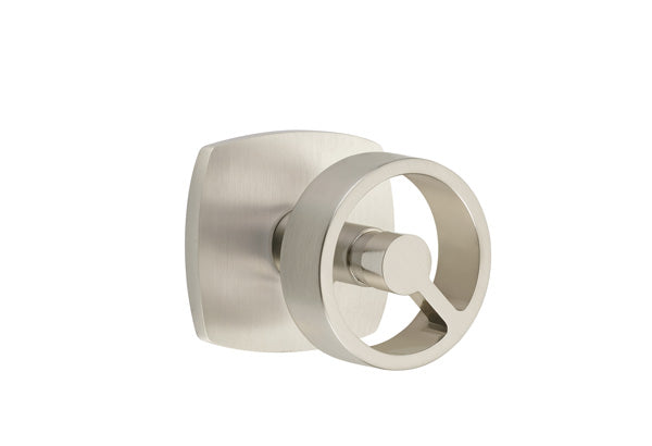 Emtek  Spoke Knob Concealed Fastener with  Square Rosette