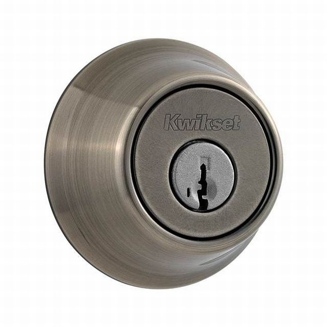 Kwikset 660 Single Cylinder Deadbolt with RCAL Latch and RCS Strike with New Chassis