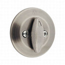 Kwikset 663 One Sided Turn Deadbolt with New Chassis with 2-3/8" Latch and SCS Strike
