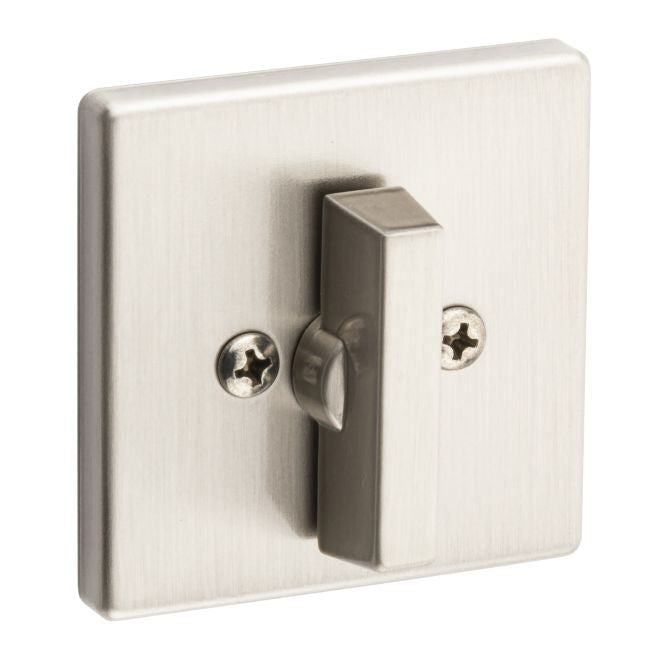 Kwikset 663SQT One Sided Turn Square Deadbolt with 2-3/8" Latch and SCS Strike