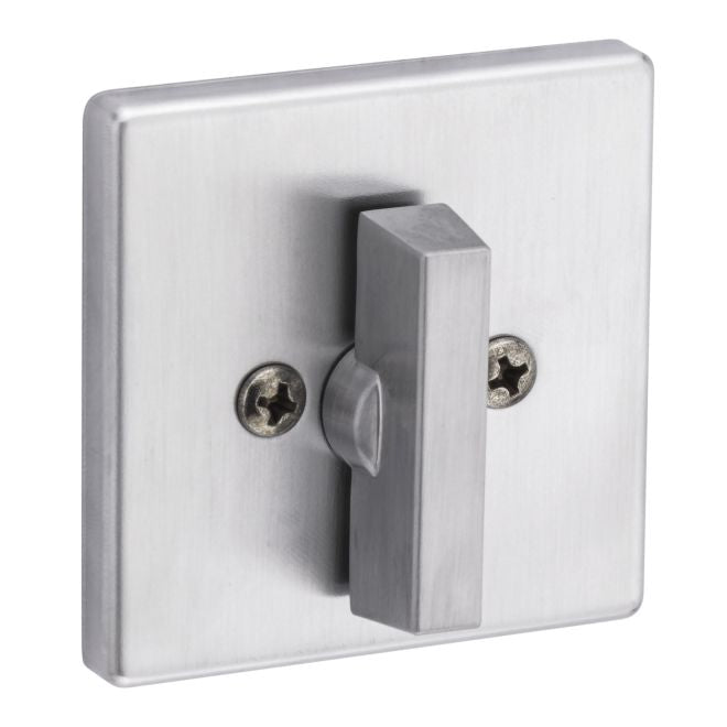 Kwikset 663SQT One Sided Turn Square Deadbolt with 2-3/8" Latch and SCS Strike