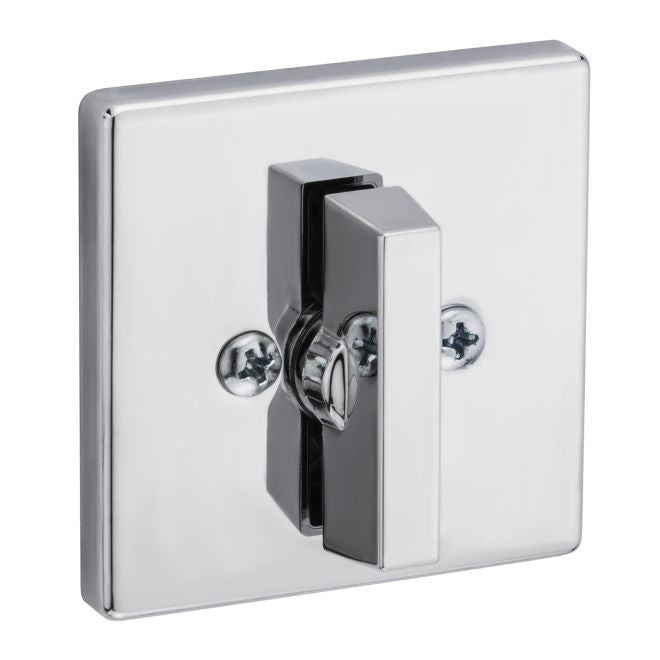 Kwikset 663SQT One Sided Turn Square Deadbolt with 2-3/8" Latch and SCS Strike