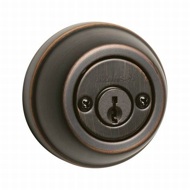 Kwikset 785 Double Cylinder Deadbolt with New Chassis with RCAL Latch and RCS Strike