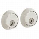 Baldwin 8011055 Contemporary 1-5/8" Double Cylinder Deadbolt Lifetime Bright Nickel Finish - NA - NA