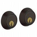 Baldwin 8011102 Contemporary 1-5/8" Double Cylinder Deadbolt Oil Rubbed Bronze Finish - Oil Rubbed Bronze - NA
