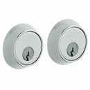 Baldwin 8011260 Contemporary 1-5/8" Double Cylinder Deadbolt Bright Chrome Finish - Bright Chrome - NA