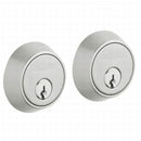 Baldwin 8011264 Contemporary 1-5/8" Double Cylinder Deadbolt Satin Chrome Finish - NA - NA