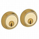 Baldwin 8021003 Traditional 1-5/8" Double Cylinder Deadbolt Lifetime Brass Finish - NA - NA