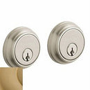 Baldwin 8021033 Traditional 1-5/8" Double Cylinder Deadbolt Vintage Brass Finish - NA - NA