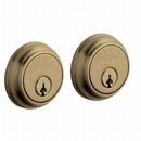 Baldwin 8021050 Traditional 1-5/8" Double Cylinder Deadbolt Antique Brass Finish - NA - NA