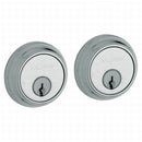 Baldwin 8021260 Traditional 1-5/8" Double Cylinder Deadbolt Bright Chrome Finish - NA - NA