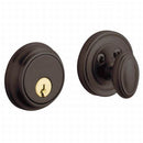 Baldwin 8031112 Traditional 1-5/8" Single Cylinder Deadbolt Venetian Bronze Finish - Venetian Bronze - NA