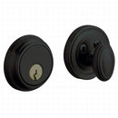 Baldwin 8031190 Traditional 1-5/8" Single Cylinder Deadbolt Satin Black Finish - Satin Black - NA