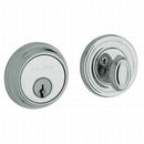 Baldwin 8031260 Traditional 1-5/8" Single Cylinder Deadbolt Bright Chrome Finish - Bright Chrome - NA