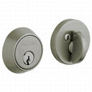 Baldwin 8041151 Contemporary 1-5/8" Single Cylinder Deadbolt Antique Nickel Finish - Antique Nickel - NA