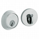 Baldwin 8041260 Contemporary 1-5/8" Single Cylinder Deadbolt Bright Chrome Finish - Bright Chrome - NA