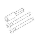 Kwikset 81780 533 Handleset Screw Pack
