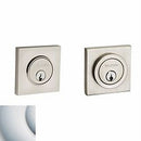 Baldwin 8221264 Contemporary Square Double Cylinder Deadbolt Satin Chrome Finish - Satin Chrome - NA