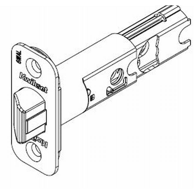 Kwikset 82247 Adjustable Radius Deadlatch