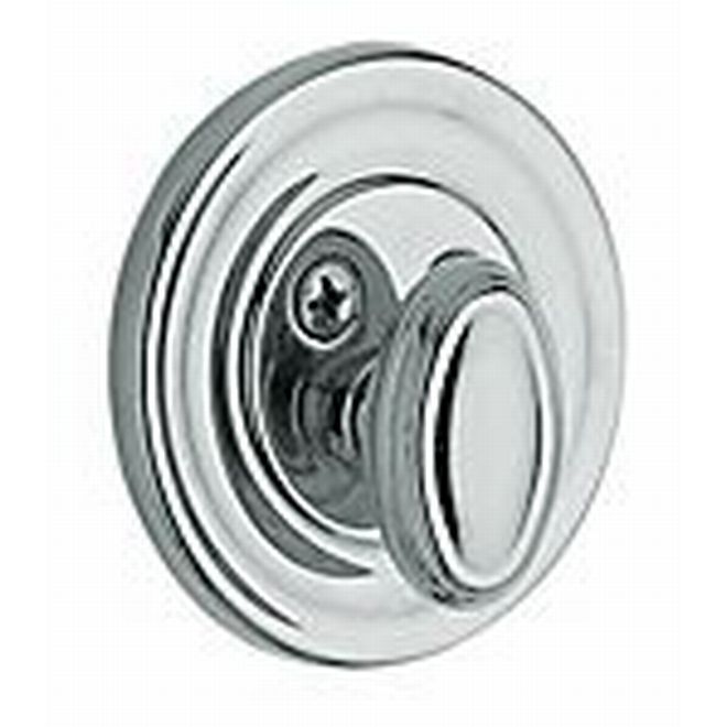 Baldwin 8231260PAT Traditional 2-1/8" Patio Deadbolt Bright Chrome Finish - NA - NA